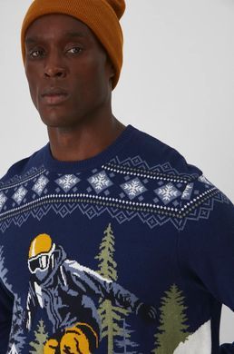 Светр Medicine Christmas SKI синій XL(р)