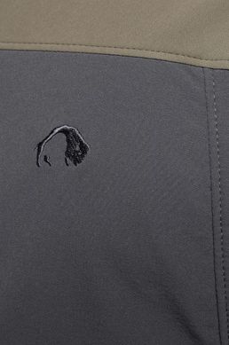 Трекінгова чоловіча куртка Soft Shell Tatonka Cesi M's Hooded Jacket, Dark Grey/Olive, XL