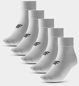 Шкарпетки 4F 5 пар білий, чоловічі 43-46(р)