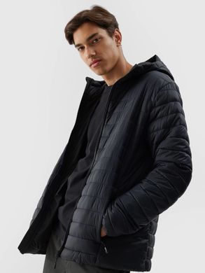 Куртка 4F з капюшоном чорний 2023, чоловіча XL(р)