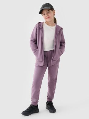 Толстовка дитяча 4F JUNIOR застібка фіолет 164(р)