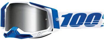 Мотоокуляри Ride 100% RACECRAFT 2 Goggle Isola - Flash Silver Lens, Mirror Lens