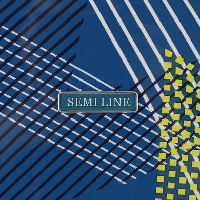 Чемодан Semi Line 28" (L) Blue Pattern (T5652-3)