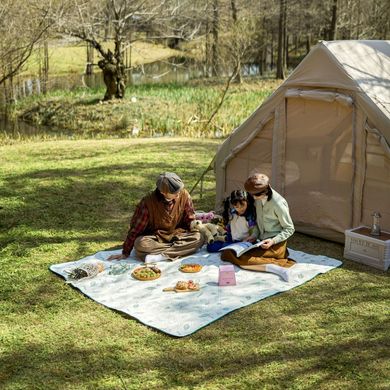 Коврик для пикника Naturehike 180*200 CNH22DZ14004, зеленый принт