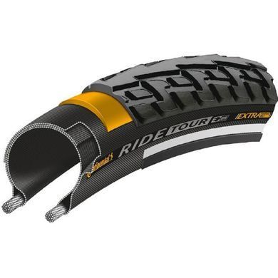 Покришка Continental Ride Tour 28" | 700 x 35C чорна/белая, не складна ExtraPuncture Belt