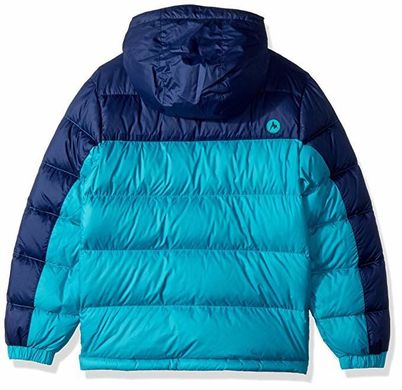 Детская куртка Marmot Girl's Guides Down Hoody (Blue Sea/Mosaic Blue, M)