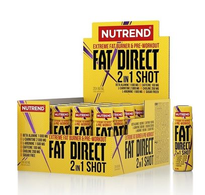 Спортивное питание Nutrend Fat Direct Shot, 60 мл