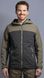 Трекінгова чоловіча куртка Soft Shell Tatonka Cesi M's Hooded Jacket, Dark Grey/Olive, XL 1 з 9