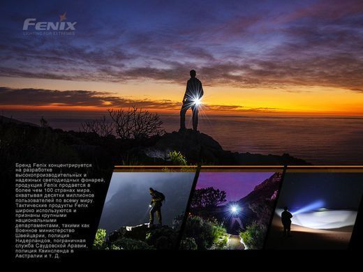 Ліхтар ручний Fenix E01 V2.0, блакитний