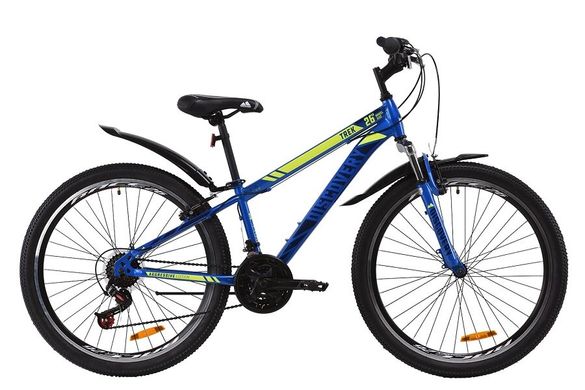 Велосипед Discovery 26 TREK AM Vbr ST з крилом Pl 2020, синій