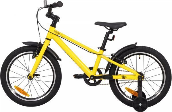 Велосипед 18" Pride MARVEL 18 2025 жовтий