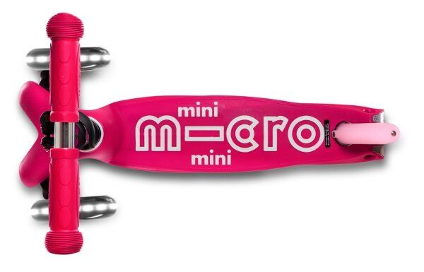 Самокат Mini Micro Deluxe Pink LED