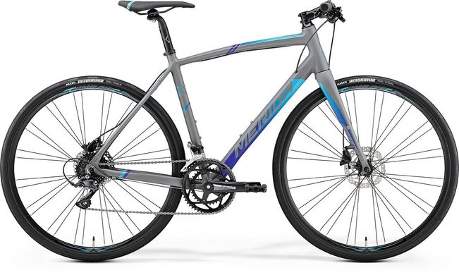 Велосипед Merida SPEEDER 200 M-L(54cм) MATT GREY(BLUE)