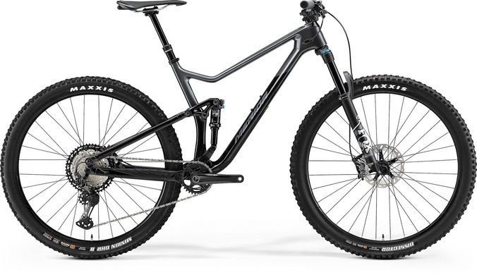 Велосипед Merida ONE-TWENTY 7000 BLACK/DARK SILVER 2021