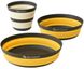 Набір посуду Sea to Summit Frontier UL Collapsible Dinnerware Set, на 1 персону 1 з 10