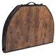 Стіл Bo-Camp Woodbine Oval 100x70 cm Black/Wood look (1404185) 7 з 10