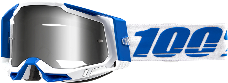 Мотоочки Ride 100% RACECRAFT 2 Goggle Isola - Flash Silver Lens, Mirror Lens