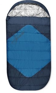Спальный мешок Trimm DIVAN sea blue/mid. blue 195 R синий