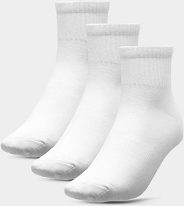 Шкарпетки 4F 3 пари високі колір: білий