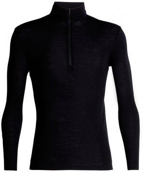 Термокофта ICEBREAKER 175 Everyday LS Half Zip MEN BLACK M