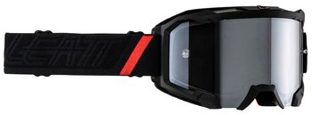 Мотоокуляри LEATT Goggle Velocity 4.5 - Iriz Silver Black, Mirror Lens