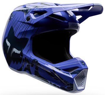 Шлем детский FOX V1 Youth Helmet - DIFFUSE [Purple Dove], YS