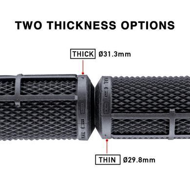 Грипсы DMR DeathGrip2 Thick Flangeless (Black)