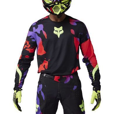Джерсі FOX 360 Jersey - THROTTLE [Black], L (продається комплектом зі штанами)