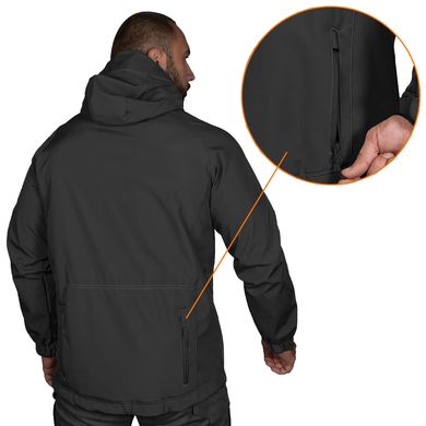 Куртка Camotec Stalker SoftShell Черный (7226), XXXXL