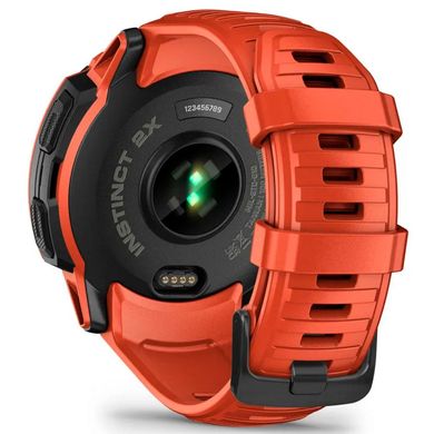 Смарт-часы Garmin Instinct 2X Solar Flame Red