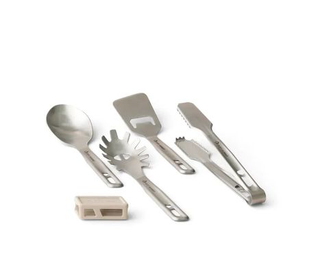 Набір кухонного приладдя Sea to Summit Detour Stainless Steel Utensil Set, 4 предмети