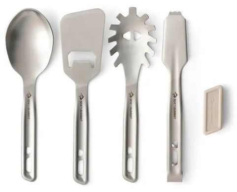 Набір кухонного приладдя Sea to Summit Detour Stainless Steel Utensil Set, 4 предмети