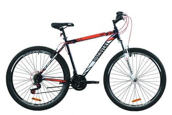 Велосипед ST 29" Discovery TREK AM Vbr , 2020, сине-оранжевый