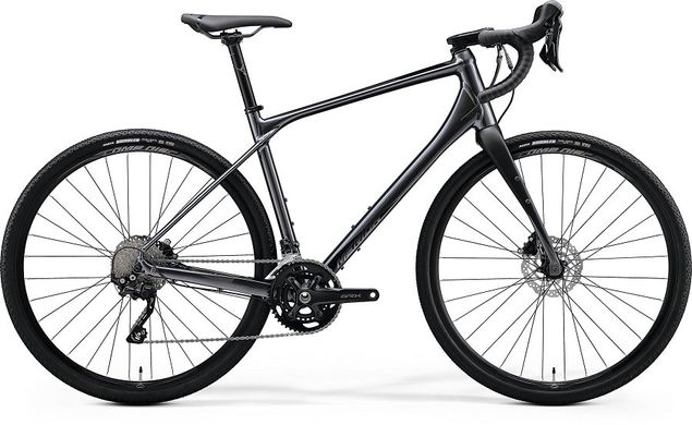 Велосипед Merida SILEX 400 GLOSSY ANTHRACITE(MATT BLACK) 2020