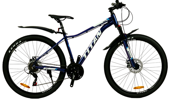 Велосипед Titan 27.5" Candy 2022 , рама-15" blue