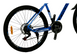 Велосипед Cross 26" Kron 2022 Рама-17" black-blue 3 из 4
