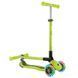 Самокат Globber PRIMO FOLDABLE LIGHTS, зелений, колеса з підсвіткою, до 50кг, 3+ 3 з 12