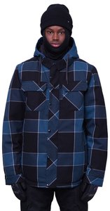 Куртка 686 Woodland Insulated Jacket (Orion blue plaid) 23-24, XL