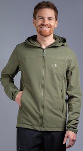 Трекинговая мужская куртка Soft Shell Tatonka Cesi M's Hooded Jacket, Olive, L