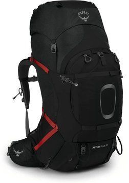 Рюкзак Osprey Aether Plus 70 black - L/XL - черный
