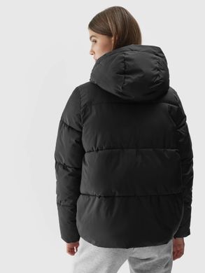 Куртка 4F MANHATTAN + варежки черный, женская XS(р)