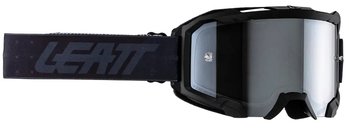 Мотоочки LEATT Goggle Velocity 4.5 - Iriz Silver Stealth, Mirror Lens