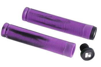 Гріпси для трюкового самоката Hipe H4 Duo, 155мм, black / violet