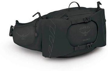 Поясная сумка Osprey Talon 6 black/coal grey - O/S - черный/серый