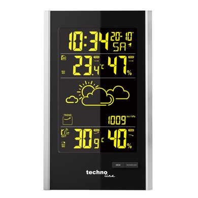 Метеостанция Technoline WS9060 Black/Silver (WS9060)