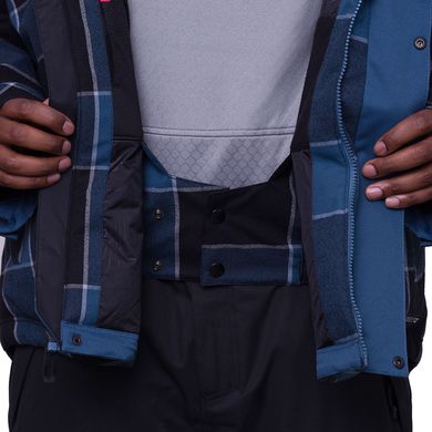 Куртка 686 Woodland Insulated Jacket (Orion blue plaid) 23-24, XL