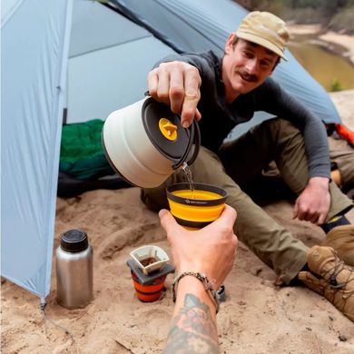 Набор посуды Sea to Summit Frontier UL Collapsible Kettle Cook Set, на 1 персону