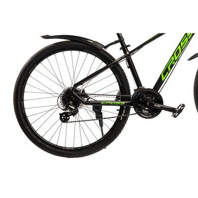 Велосипед Cross 29" Atlant 2022, рама 15" black-green