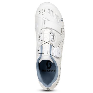 Велотуфлі Scott W ROAD COMP BOA matt white/light blue - 41.0