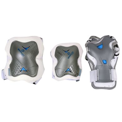 Защита Spartan Gear IV White комплект: запястья, локти, колени (размер М)